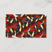 Schmetterlingsherz Visitenkarte (Rückseite)