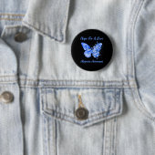 Schmetterlingshoffen auf Heilung der Alopezie Button (Beispiel)
