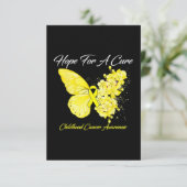 Schmetterlingshoffen auf Heilung Karte (Stehend Vorderseite)