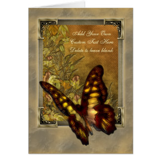 Schmetterlingsillustration im Vintage-Stil