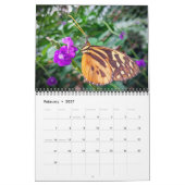Schmetterlingskalender 2027 kalender (Feb 2027)