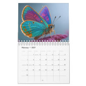 Schmetterlingskalender 2027 kalender (Feb 2027)