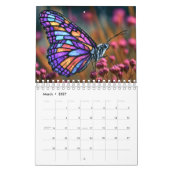 Schmetterlingskalender 2027 kalender (Mär 2027)