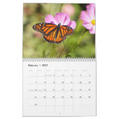 Schmetterlingskalender Kalender (Feb 2027)