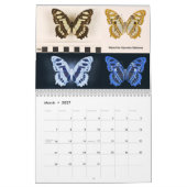 Schmetterlingskalender Kalender (Mär 2027)