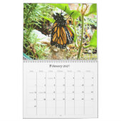 Schmetterlingskalender Kalender (Feb 2027)