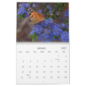 Schmetterlingskalender Kalender (Jan 2027)