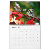 Schmetterlingskalender Kalender (Feb 2027)