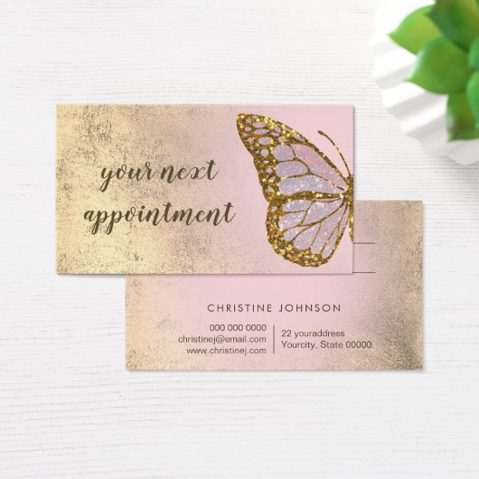 Schmetterlingskarte (Schreibtisch)