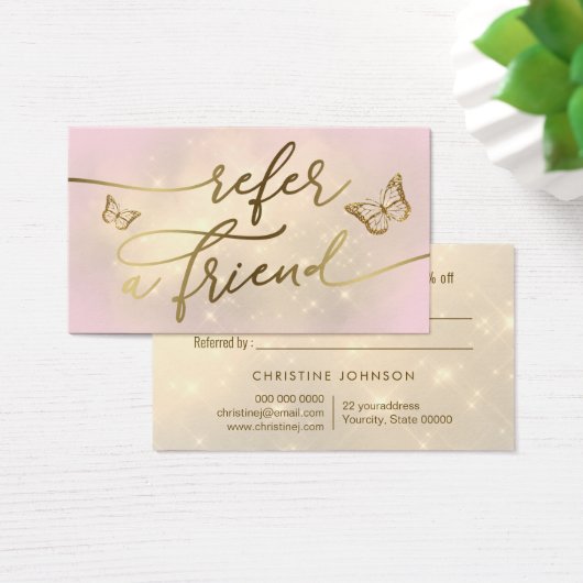 Schmetterlingskarte (Schreibtisch)