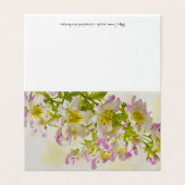 Schmetterlingskarte (Außenseite Aufgefaltet)