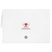 Schmetterlingskarte - Einblenden (Rückseite Horizontal)