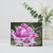 Schmetterlingskarte Feiertagspostkarte (Stehend Vorderseite)