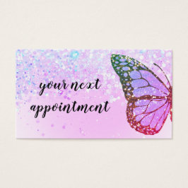 Schmetterlingskarte für Imitate Glitzer