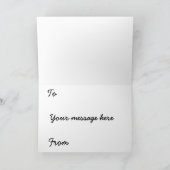 Schmetterlingskarte Karte (Innenseite)