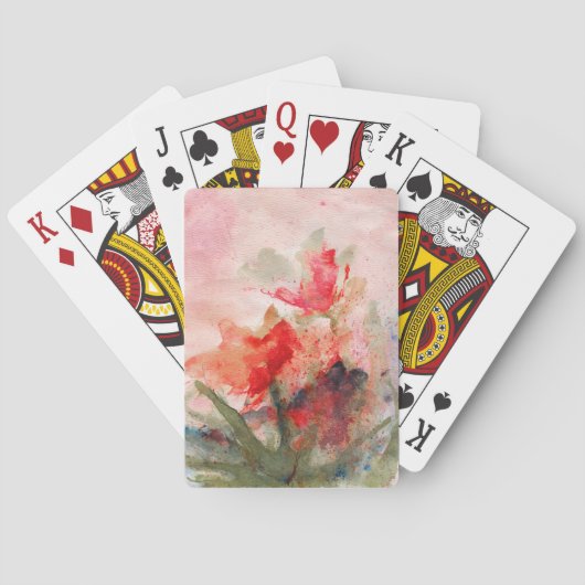 Schmetterlingskarten für Rose Spielkarten (Rückseite)