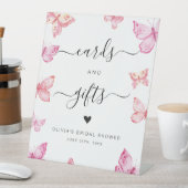 Schmetterlingskarten und -geschenke Unterschrift Sockelschild (In Situ)