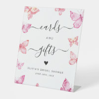 Schmetterlingskarten und -geschenke Unterschrift