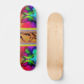 Schmetterlingskateboard Skateboard (Vorderseite)