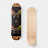 Schmetterlingskateboard Skateboard (Vorderseite)