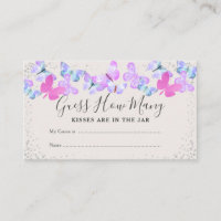 Schmetterlingskies schätzen, wie viele Babydusche 