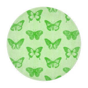 Schmetterlingskizze, Limettengrün Schneidebrett