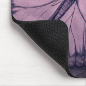 Schmetterlingskizze Mousepad (Ecke)