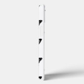 Schmetterlingskizze, weiß und schwarz Case-Mate iPhone hülle (Rückseite / Rechts)