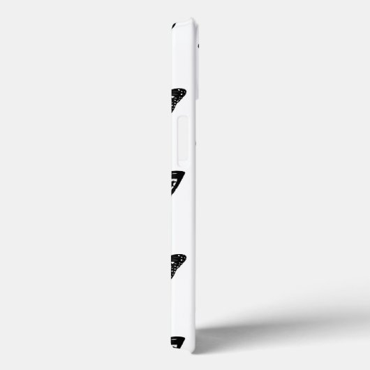 Schmetterlingskizze, weiß und schwarz Case-Mate iPhone hülle (Rückseite / Rechts)