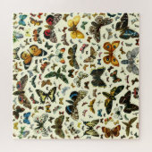 Schmetterlingskollage - unzählige Schmetterlinge & Puzzle (Horizontal)