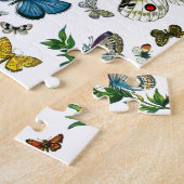 Schmetterlingskollage - unzählige Schmetterlinge & Puzzle (Seite)