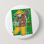 Schmetterlingskollektor Button (Vorderseite)