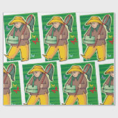 Schmetterlingskollektor Geschenkpapier (Flach)