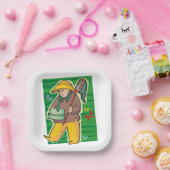 Schmetterlingskollektor Pappteller (Party)