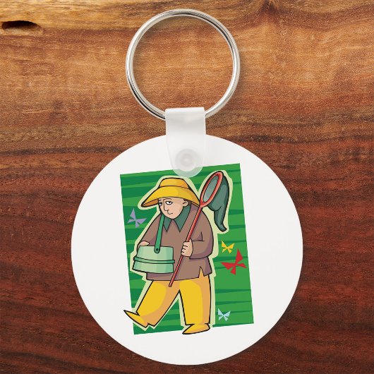 Schmetterlingskollektor Schlüsselanhänger