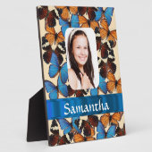 Schmetterlingskollontrollvorlage Fotoplatte (Seite)