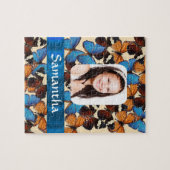 Schmetterlingskollontrollvorlage Puzzle (Horizontal)