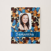 Schmetterlingskollontrollvorlage Puzzle (Vertikal)