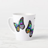 Schmetterlingskostenvoranschlag Inspiration Motivi Milchtasse (Linke Ecke)