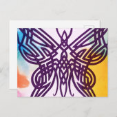 Schmetterlingskrebse Postkarte (Vorne/Hinten)