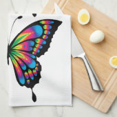 Schmetterlingskuche Geschirrtuch (Viertel Falte)