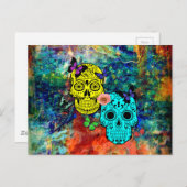 Schmetterlingskulpen Postkarte (Vorne/Hinten)