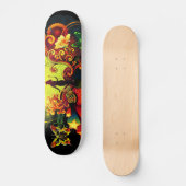 Schmetterlingskunst 20A Skateboard (Vorderseite)