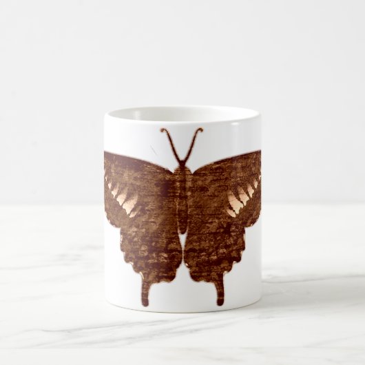 Schmetterlingskunst 4 kaffeetasse (Mittel)