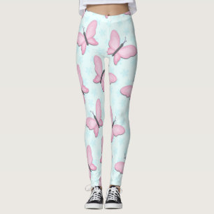 Schmetterlingskunst für Kleinkinder Leggings