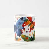 Schmetterlingskunst Kaffeetasse (Mittel)