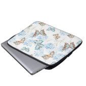 Schmetterlingskunst Laptopschutzhülle (Vorne Knopf)