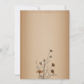 Schmetterlingskupfer-Fairy Einladung (Rückseite)