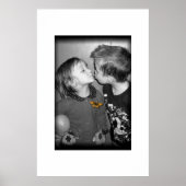 Schmetterlingskuss Poster (Vorne)