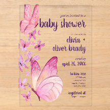 Schmetterlingsküsse & Babywünsche | Baby Shower Pi